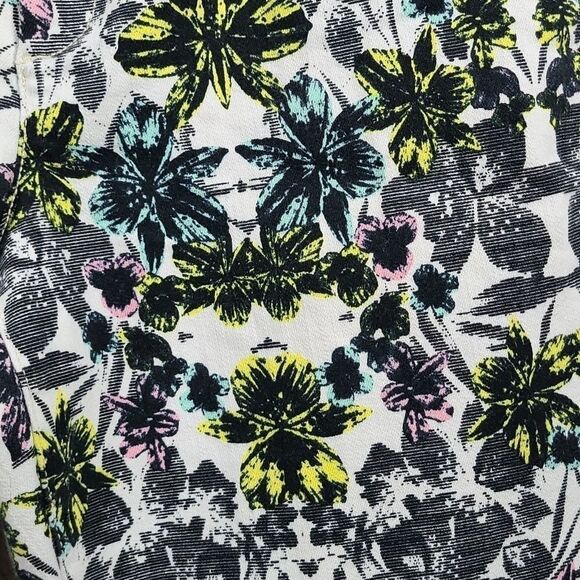 Victoria's Secret VS Mid-Rise Vintage Siren Floral Skinny Jeans Stretch Denim 14 - Picture 7 of 12